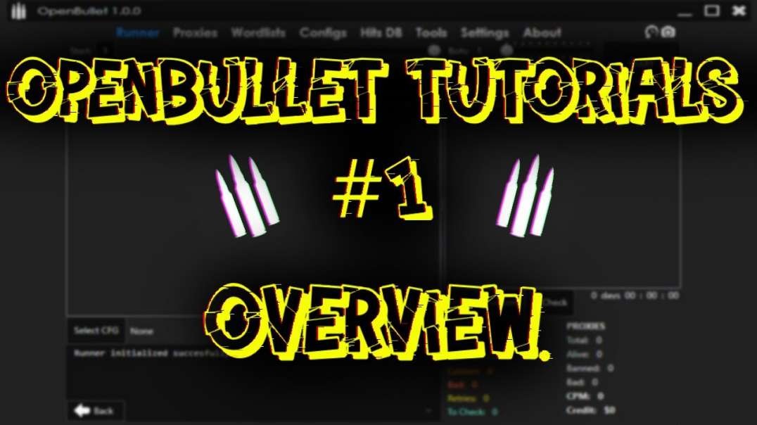 Creating Simple Config Open Bullet Tutorials #1