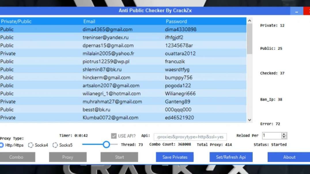 AntiPublic Checker by CrackZx