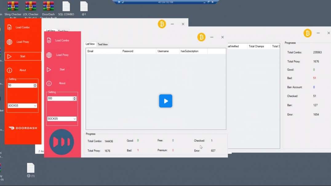 SmartProxy LOL SlingTV DoorDash Checkers Pack