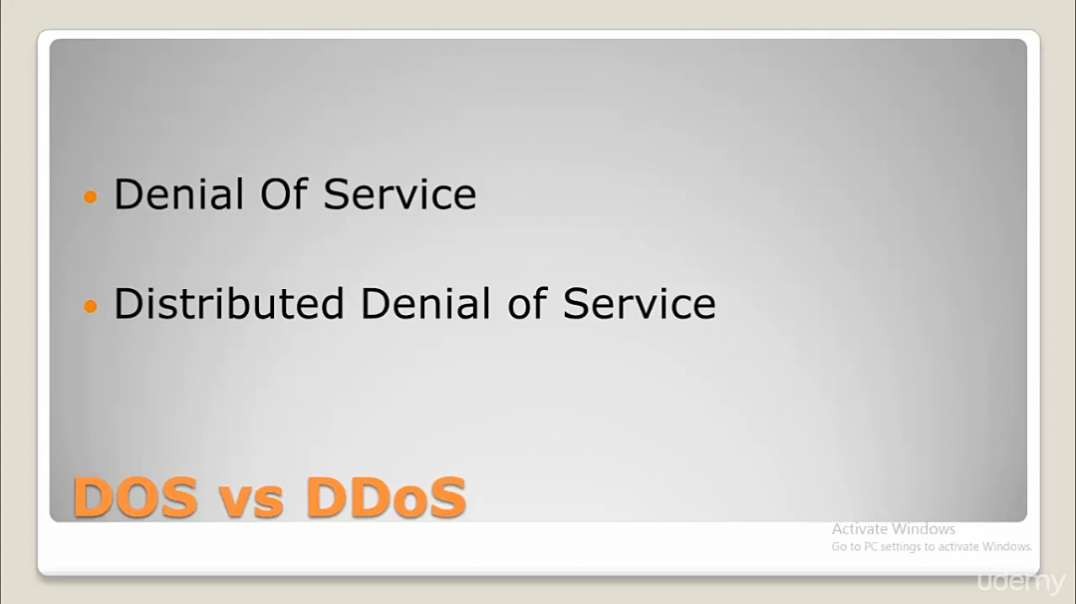 ⁣DoS  vs DDoS Attack [Lecture]