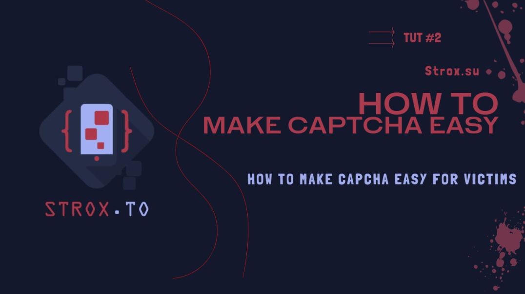 ⁣How to make captcha easy for victims
