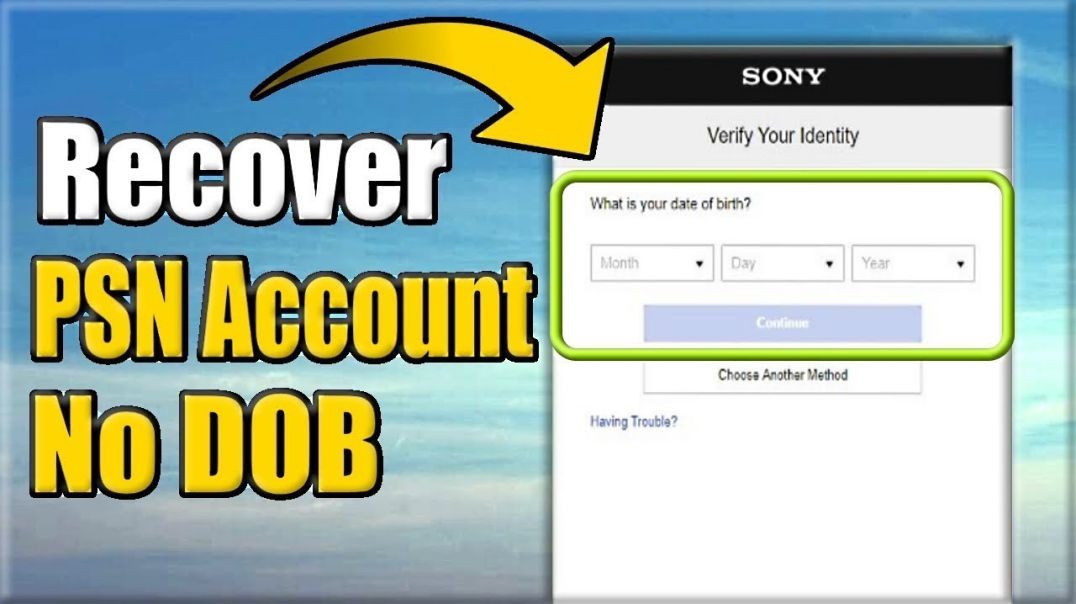 ⁣How to Bypass PSN [Date of Birth] Identity Verification