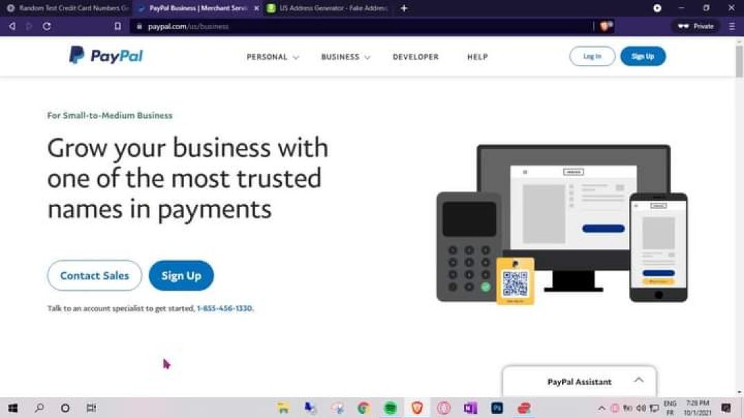 Full tutorial how to make PayPal BUSINESS Account