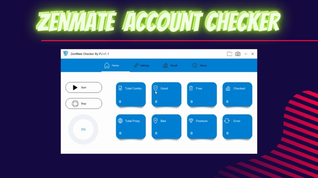 ⁣Zenmate account checker [2022]