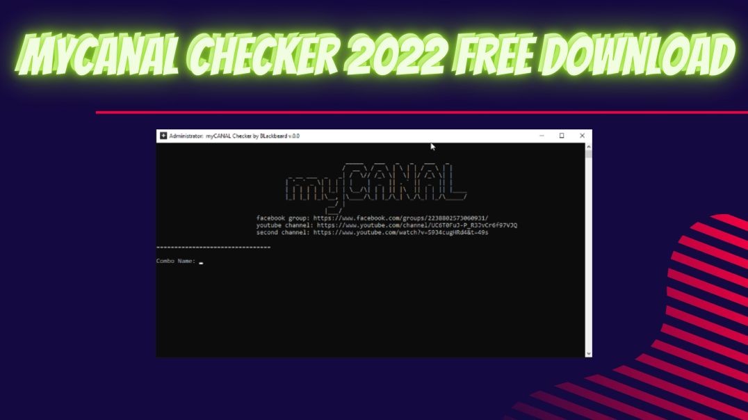 ⁣myCANAL Account Checker Working [2022]