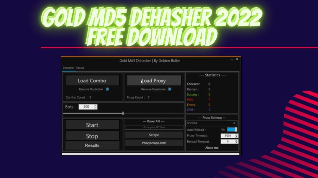⁣Gold MD5 DeHasher [2022]