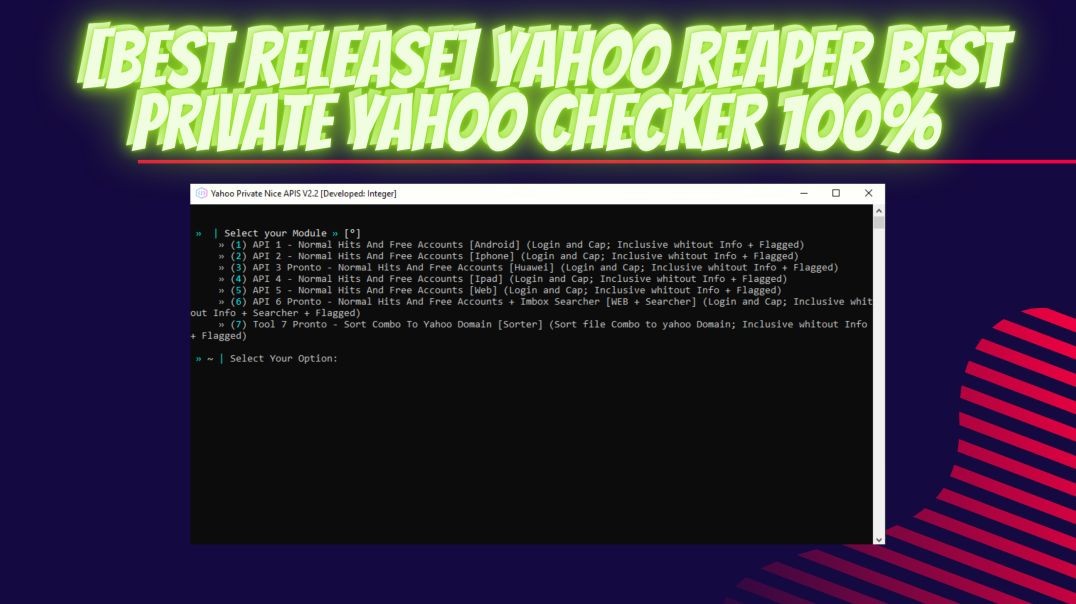 ⁣[Best Release] Yahoo reaper best private yahoo checker 100% Working [2022]