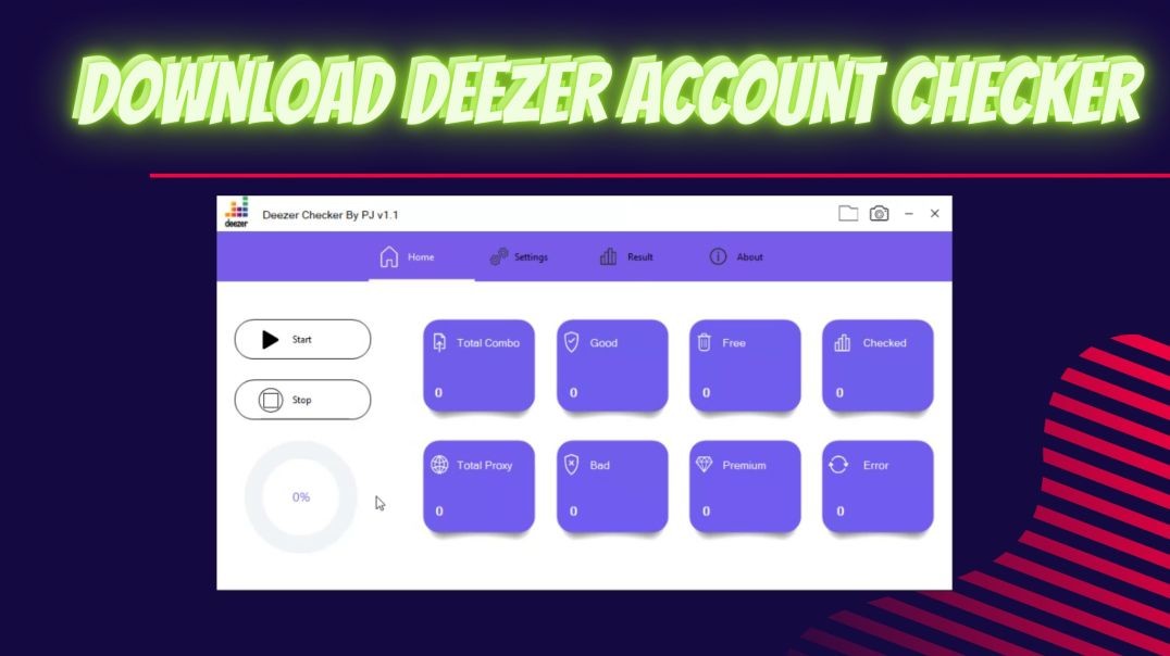 ⁣Download Deezer Account Checker Working [2022]