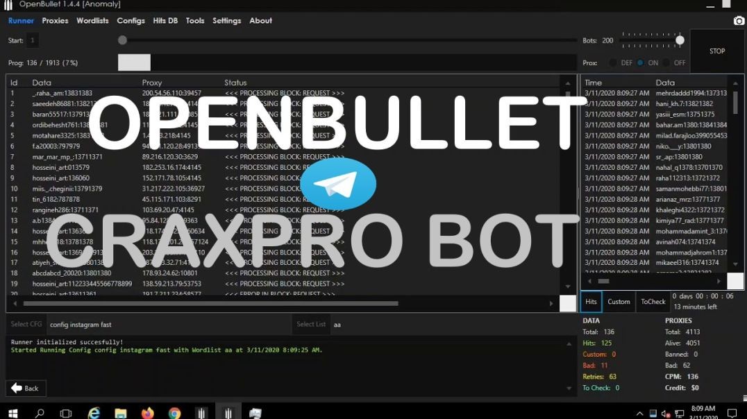 FIRST STEPS OPENBULLET [TESTED]