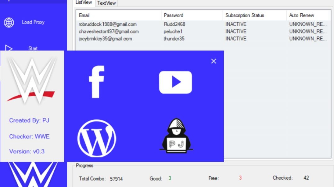 Latest Wwe Checker By Prince Jack V0.3 + Capture