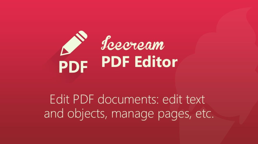 ⁣Icecream Pdf Editor Pro V2.30 Full Version