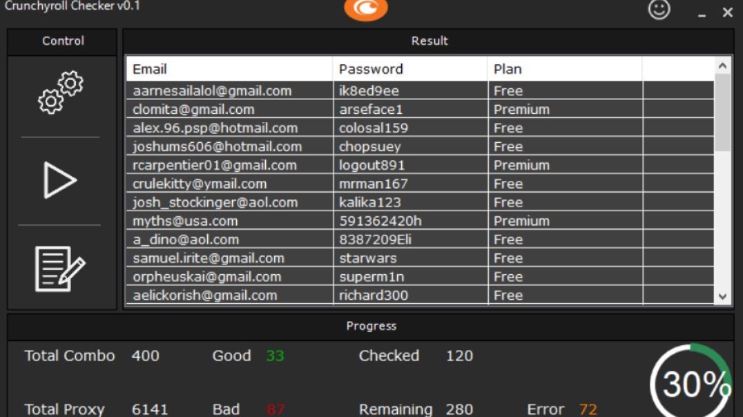 Crunchyroll Checker V0