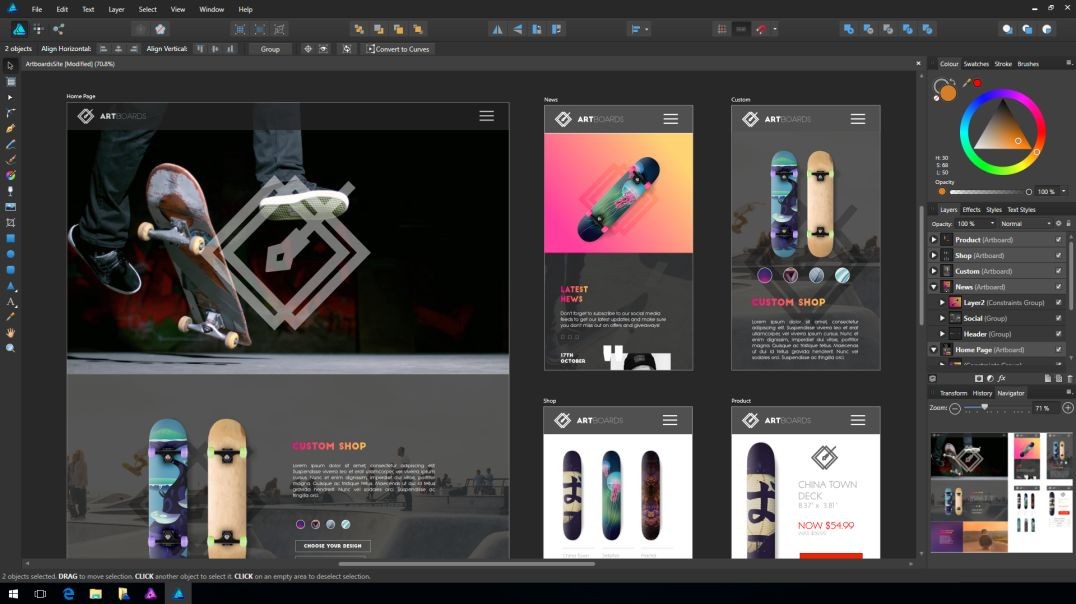 ⁣Serif Affinity Designer 1.8.4.693 Full Version
