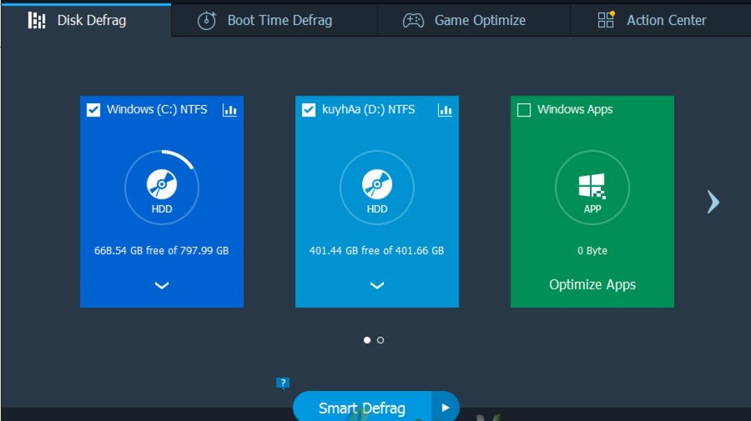 ⁣Iobit Smart Defrag Pro 6.6.0.69 Full Version