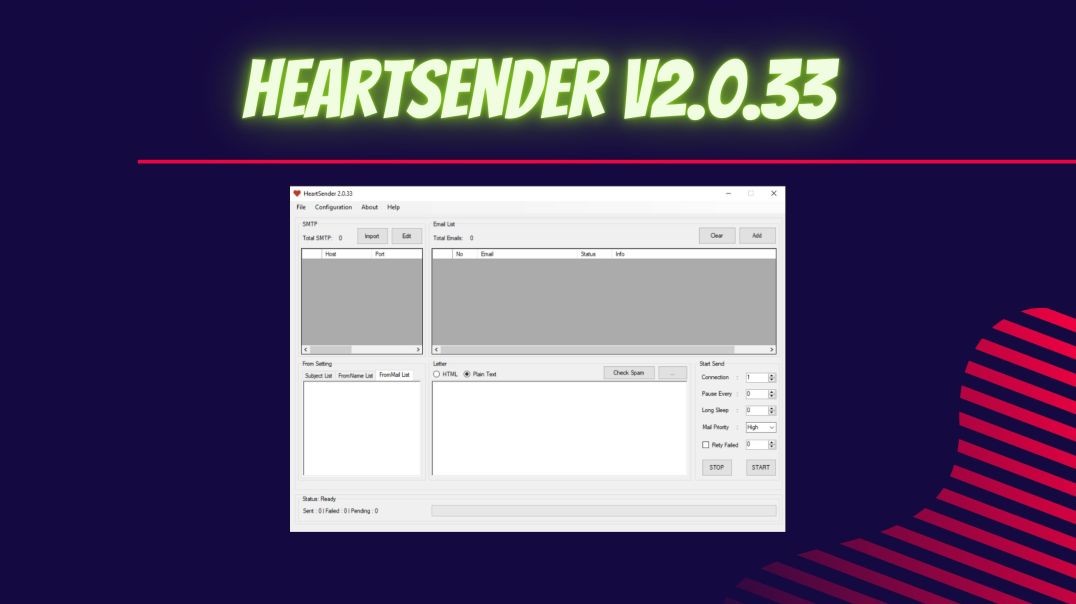 ⁣HeartSender V2.0.33 [2022]
