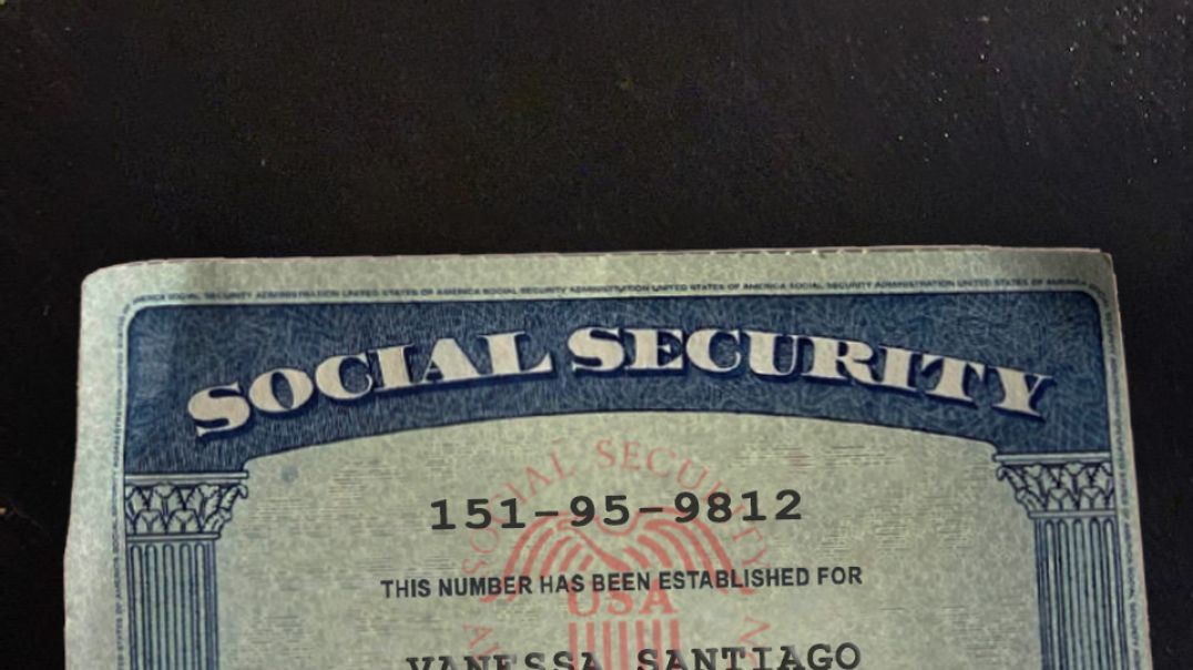 ⁣Buy SSN (Social Security Card) For Online Verifications