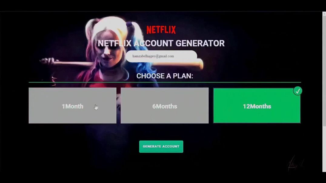 ⁣Netflix Account Generator