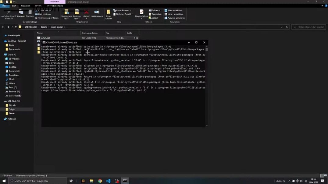 Discord Token Stealer