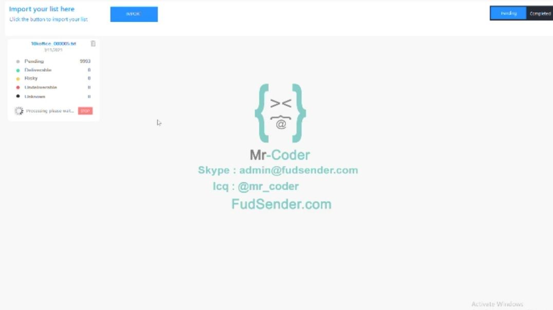 New Email Verifer