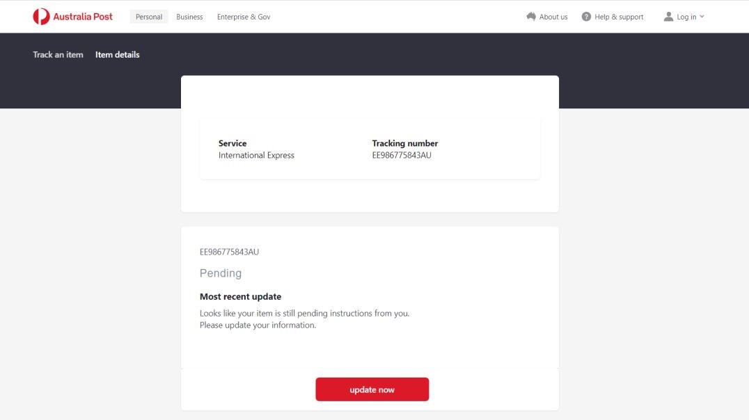 Australia Post scampage 2022 Design