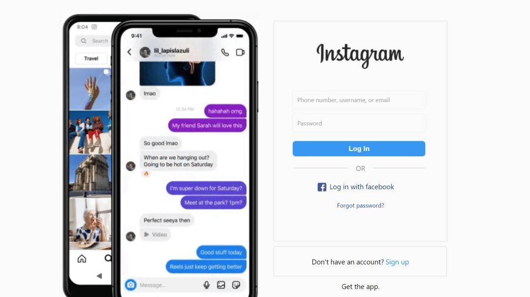 ⁣Instagram Responsive Scampage By @PaceOp