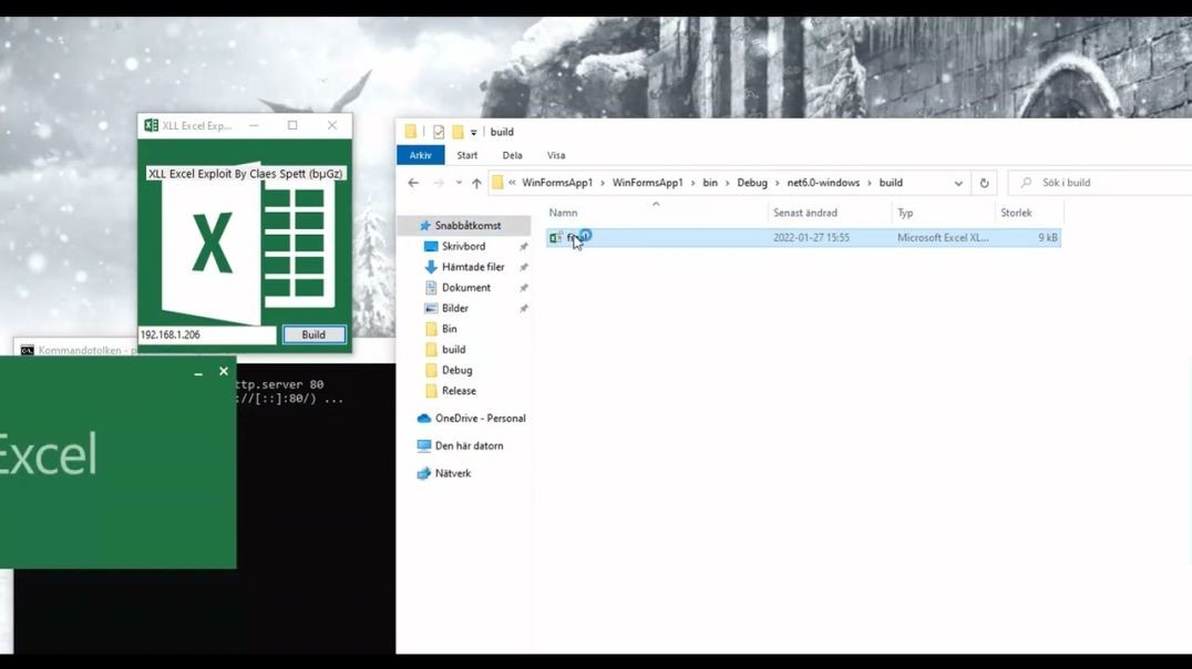 XLL Excel Exploit +++ Bypass Windows Defender +++ Bypass Smart Screen