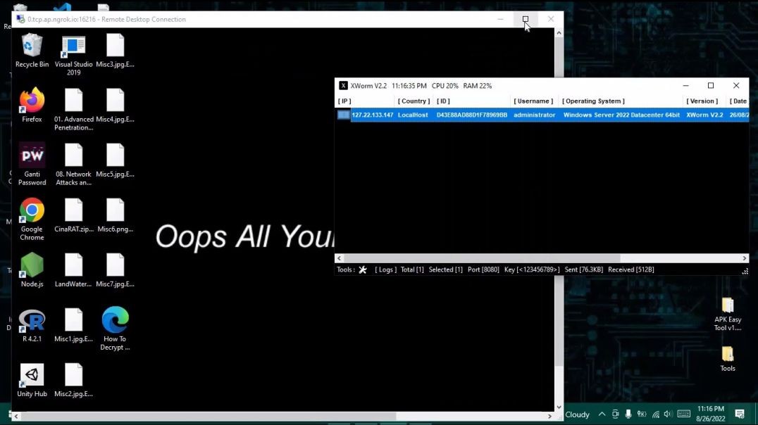 ⁣RANSOMWARE DEMO | POWERFUL WINDOWS RAT FOR 2022