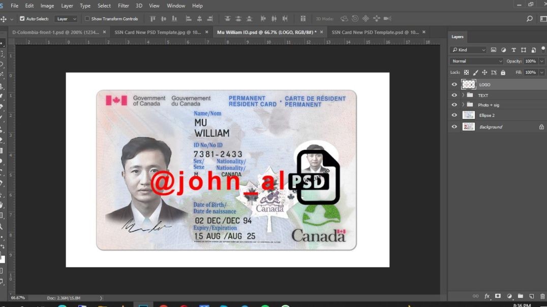 How To Edit Canada Driver License