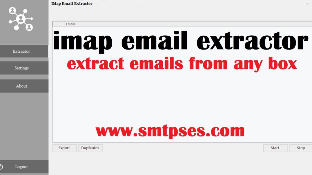 IMAP EMAIL EXTRACTOR | SMTPSES.COM