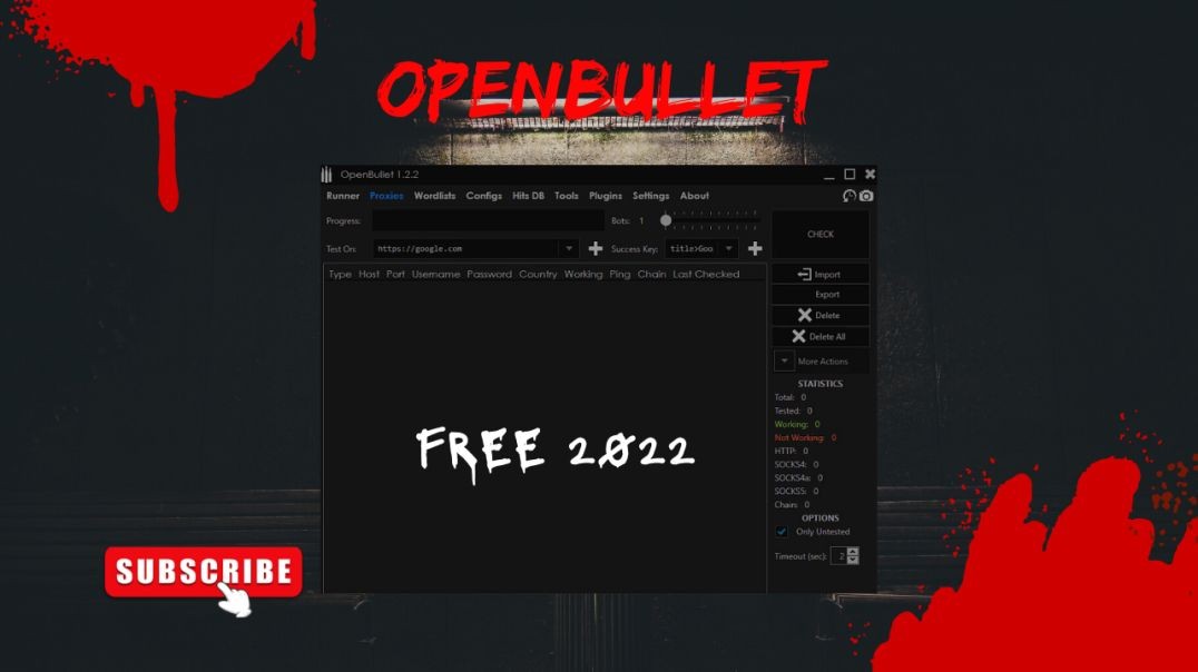 [OPENBULLET] Download and Install new Update 2022