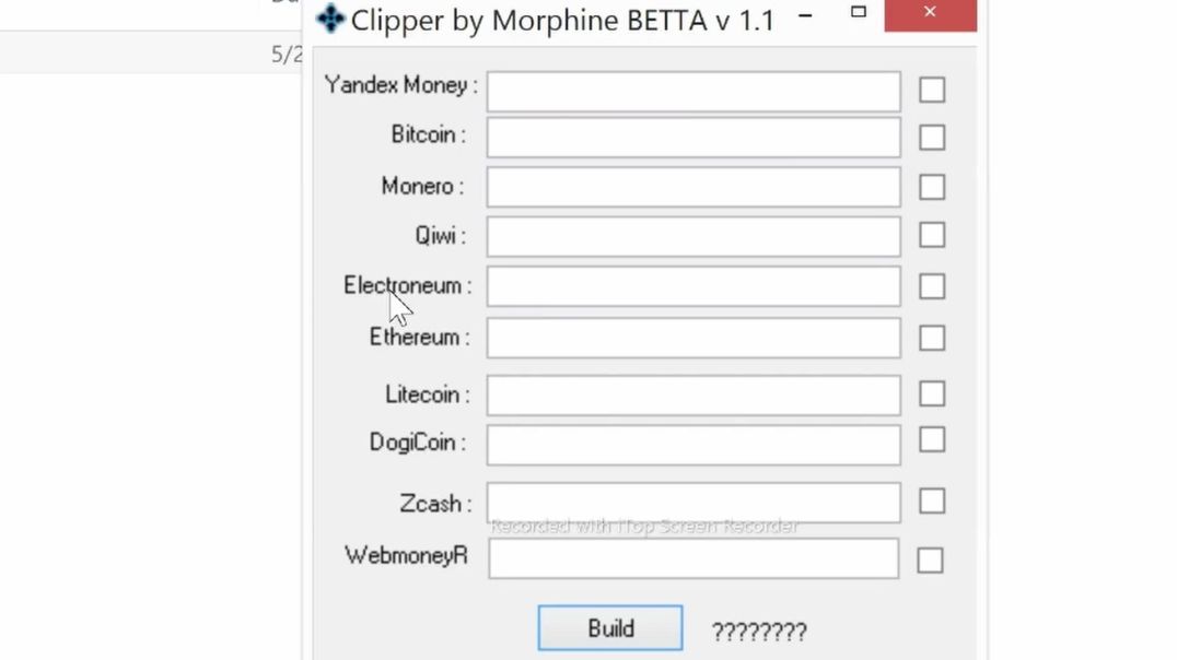Clipper Morphine Bitcoin Stealer