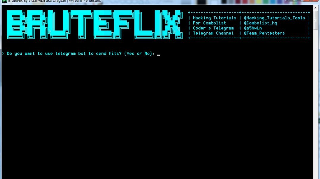 Bruteflix - Multi Module Netflix Valid Mail & Mail Access Checker
