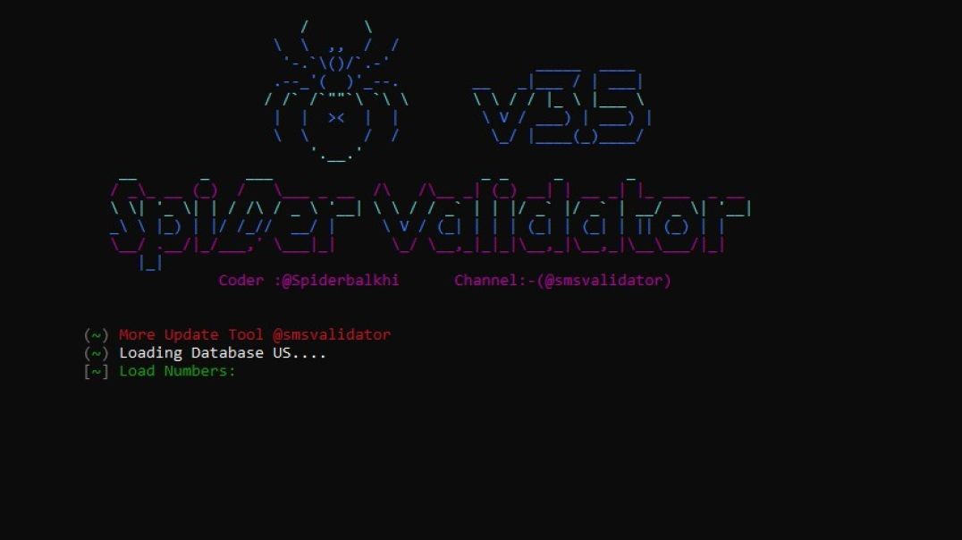 ✨Spider Number Validator 3.5 USA Only ✨