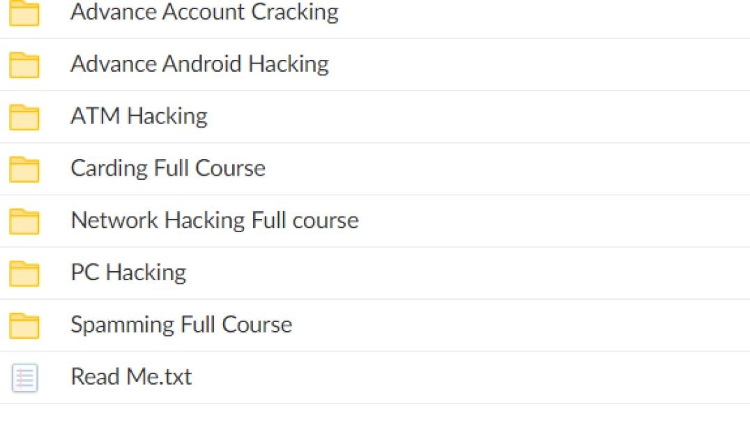 FREE 1.3 GB CARDING HACKING AND SPAMMING course