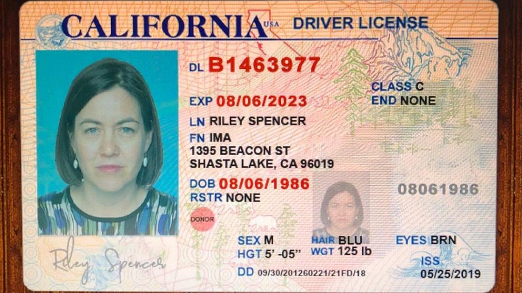 Buy Latest California Driving License PSD Template | High Quality Fully Editable Templates for Onlin