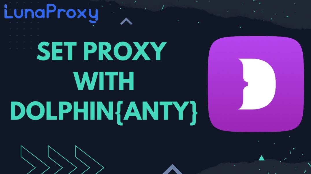 lunaproxy free residential proxy, how to set up proxy in dolphin{anty}?