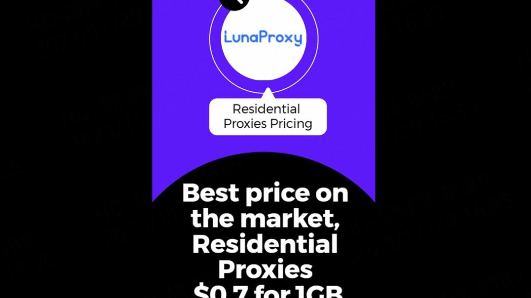 【Support free proxy】Best price on the market, Residential Proxies $0.7 for 1GB