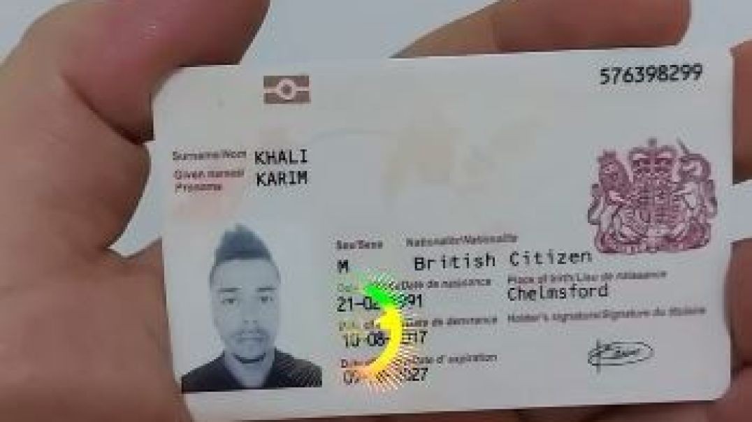 United Kingdom ID Card