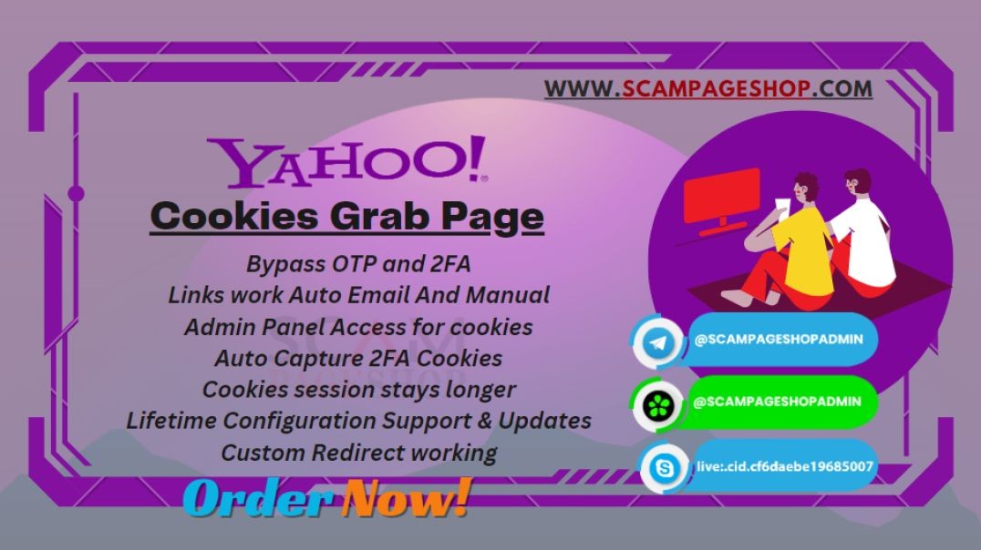 Yahoo Cookies Grab Scam Page -Scampageshop