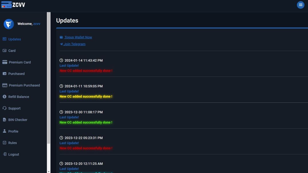 non vbv cc for carding | how to buy non vbv cc | non vbv card | real cc web