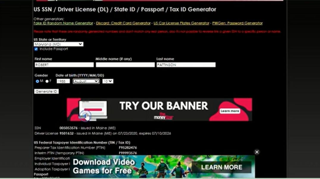 How to Edit MARRYLAND Drivers License PSD Template Front and Back