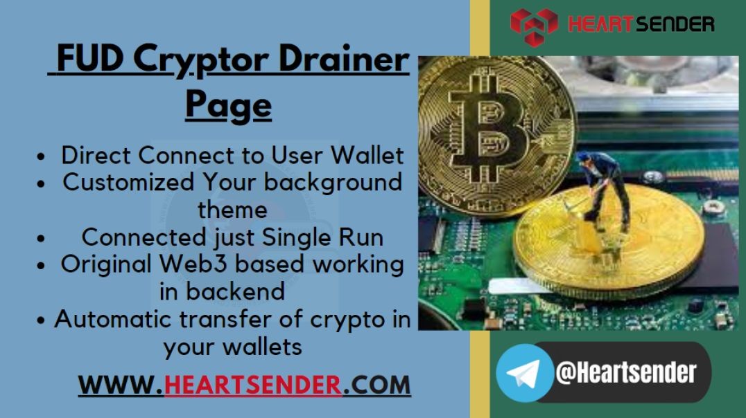 Fud Crypto drainer Page | Crypto Drainer Page | Heartsender