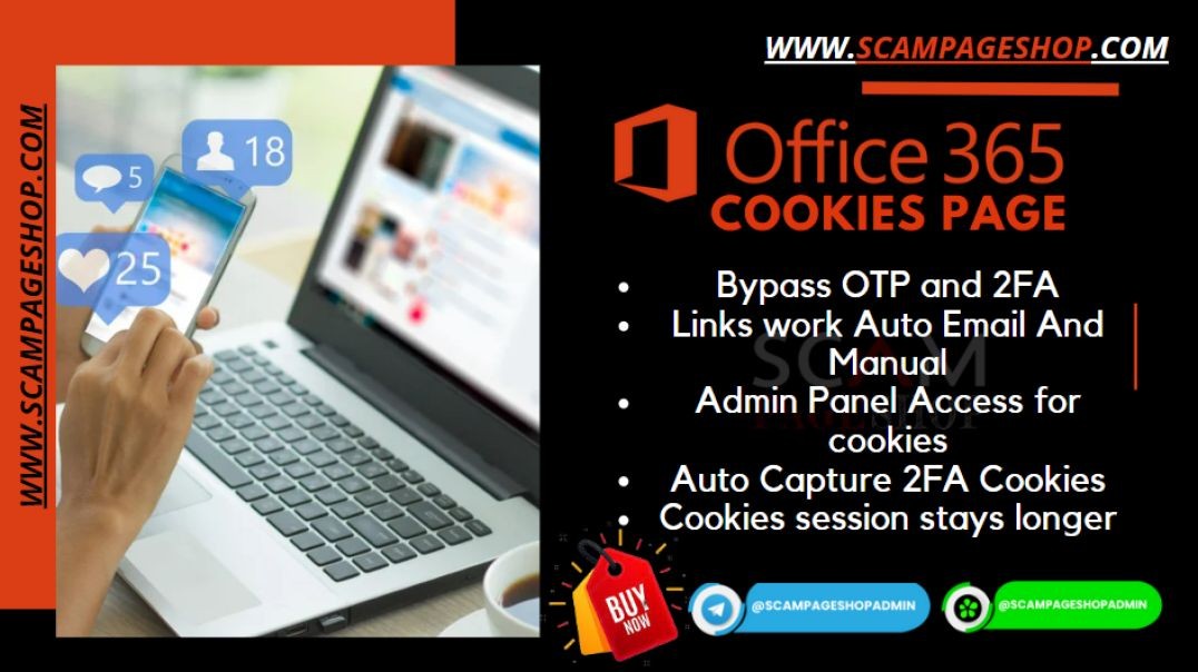 Office 365 Cookies Scam Page | Office365 Cookies Grab Page|office365 cookies | scam page shop