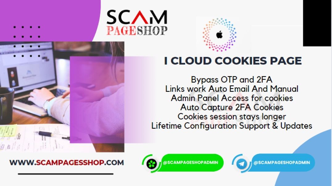 iCloud Cookies Scam Page | Scampageshop