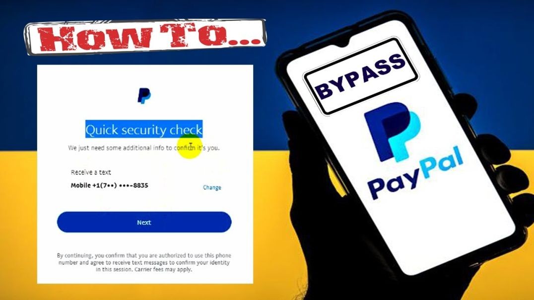 How to Bypass PayPal phone verification 2024