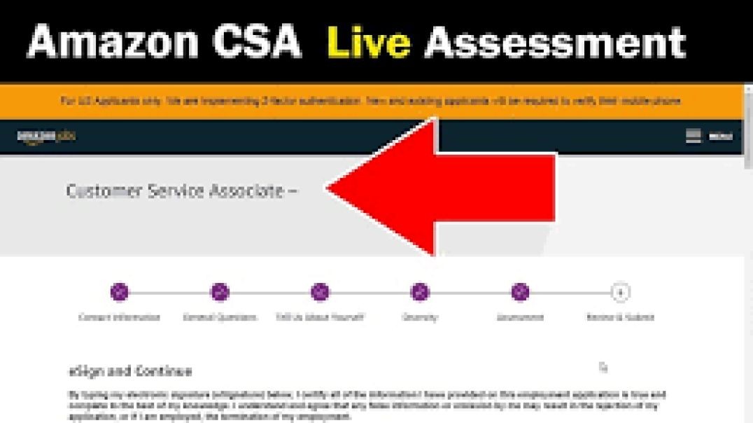 How to cheat in Amazon VCS Assessment Exam