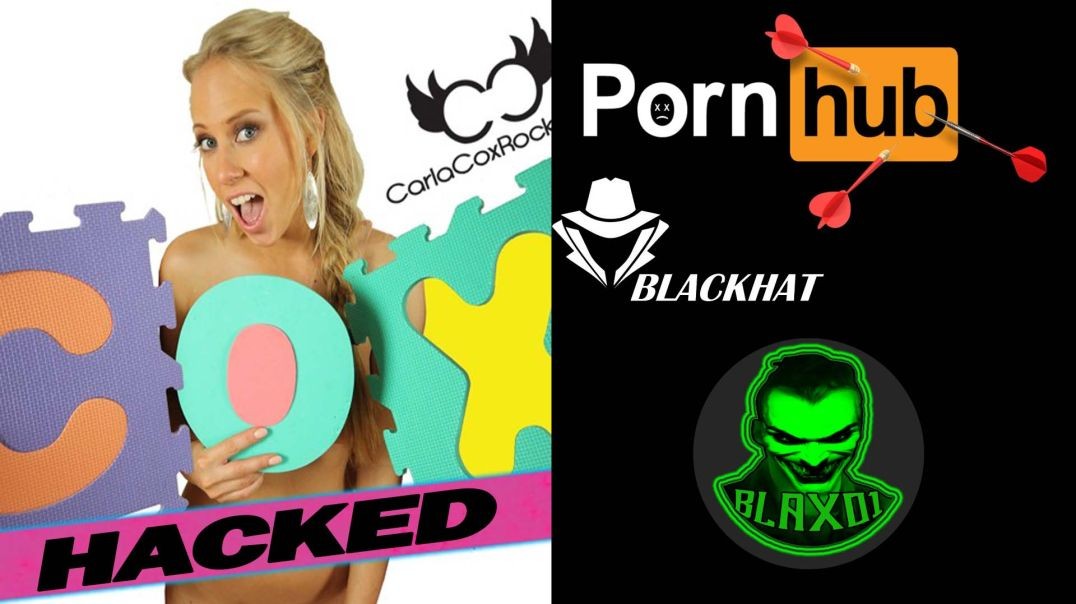 Pornhub Carla Cox Account Hacked by Blax01