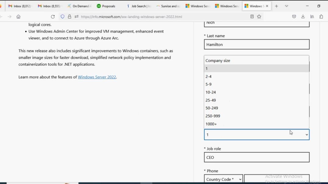 How to Evaluate Microsoft Windows Server 2022 for Free