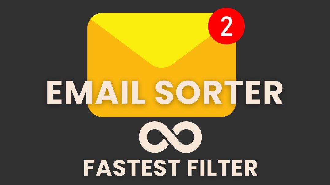 Email Sorter 2024 [FREE] - Unlimited Filter Gmail, Hotmail, Yahoo and Office - Python Fast Script