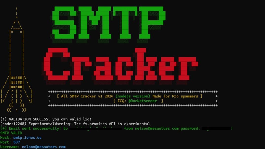 POWERFUL NODEJS SMTP CRACKER 🚀🚀🚀